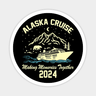 2024 Alaska Cruise, Family Cruise, Matching Cruise Squad, Cruise Travel, Alaska Family Trip Magnet